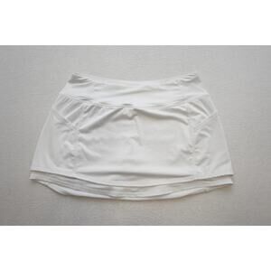 Kyodan Tennis Skirt Skort Performance White Athletic Womens Size Medium